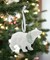 Ceramic Christmas Decor Polar Bear Ornament, Home Décor, Gift for Her, Mom, Him, Dad, Christmas tree Décor, Wall Decor
